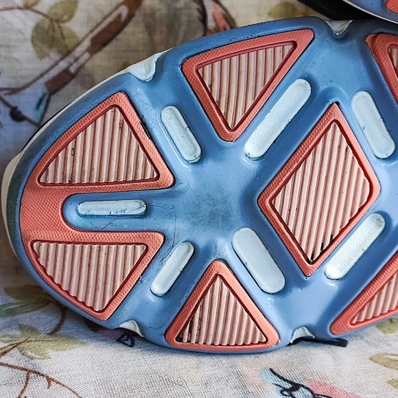 RYKA Devotion Plus 2 Size 8 Women's Athletic Walking Shoes Pre-Loved Blue Peach - Picture 10 of 14